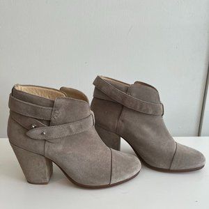 Suede, Rag & Bone boots, size 38.5 fits like 7.5